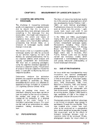 Chapter 3 Measurement of Landscape Quality