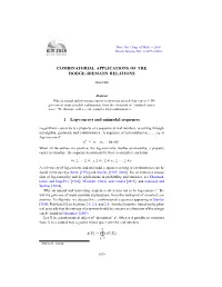 Combinatorial Applications of the Hodge–Riemann Relations