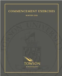 Commencement Exercises