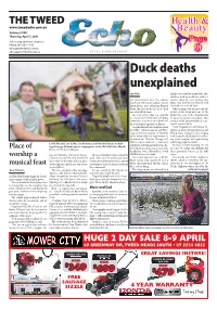 Duck Deaths Unexplained