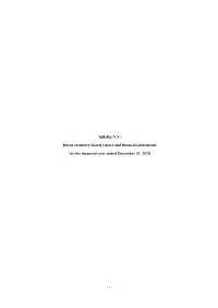 Inflarx N.V. 2020 Dutch Board Report