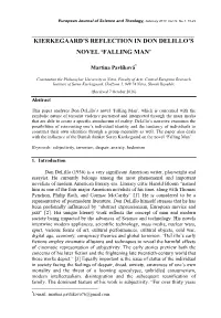 Kierkegaard's Reflection in Don Delillo's Novel „Falling Man?