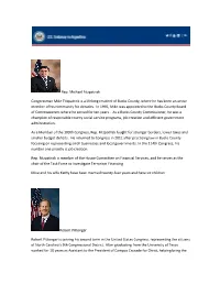 Rep. Michael Fitzpatrick Congressman Mike Fitzpatrick Is A