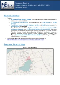 Situation Overview Response Situation Maps