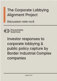 6Th Discussion Note on the Private Border Complex