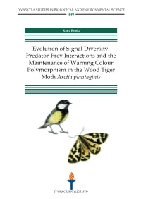 Evolution of Signal Diversity: Predator-Prey Interactions and The