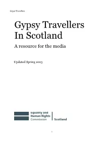 Gypsy Travellers in Scotland