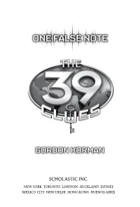 One False Note&lt;/Em&gt;