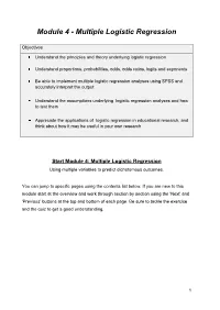 Logistic Regression