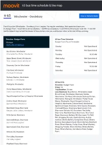 63 Bus Time Schedule & Line Route