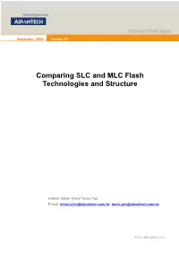 Comparing SLC and MLC Flash Technologies and Structure