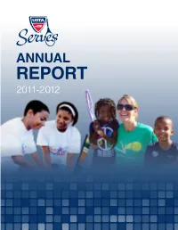 2011-2012 USTA Serves Annual Report