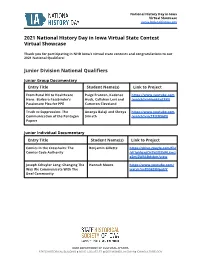 2021 State Virtual Showcase
