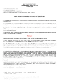 ANSWERED ON:22.08.2005 FOREST AREA UNDER MINING QUARRYING Bishnoi Shri Jaswant Singh;Gandhi Smt