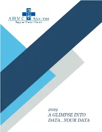 2019 a Glimpse Into Data…Your Data 1111 W