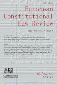 2021 Volume 17 Issue 1