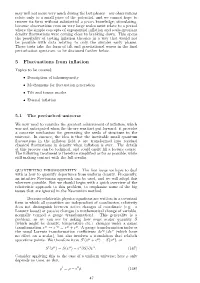 5 Fluctuations from Inflation
