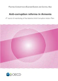 Anti-Corruption Reforms in Armenia