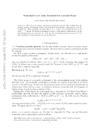 Arxiv:2106.14593V1 [Math.NT] 28 Jun 2021 Oyoil Ihcecet N[ in Coeﬃcients with Polynomials Reuiiiyterm[0 Httenumber the That [30] Theorem Irreducibility ﬁelds