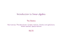 Introduction to Linear Algebra
