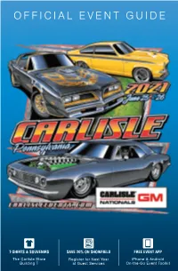 2021 Carlisle GM Nationals Event Guide