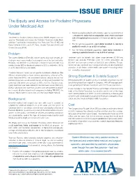 ISSUE BRIEF ISSUE Medicar General Ankle Care – Is a Covered Benefit
