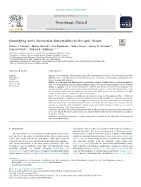 Quantifying Nerve Decussation Abnormalities in the Optic Chiasm T Robert J