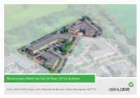 Reversionary Multi Let out of Town Office Scheme