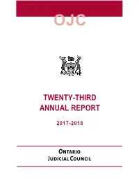Twenty-Third Annual Report