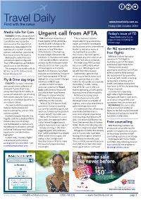 Urgent Call from AFTA