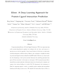 A Deep Learning Approach for Protein-Ligand Interaction Prediction