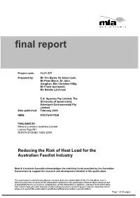 FLOT.327 Final Report