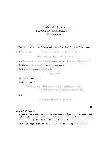 Martingale Theory Problem Set 3, with Solutions Martingales