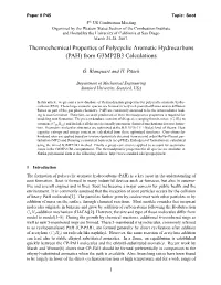 (PAH) from G3MP2B3 Calculations