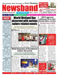 World Wetland Day Observed with Various Nature Related Events