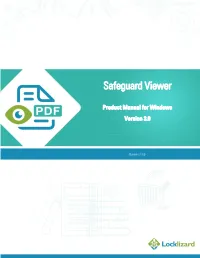 Locklizard Safeguard Secure PDF Viewer