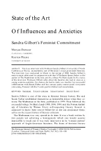 State of the Art of Influences and Anxieties