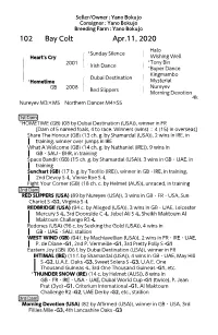102 Bay Colt Apr.11, 2020