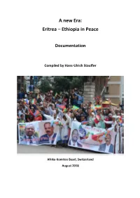 Eritrea – Ethiopia in Peace