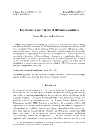 Eigenvalues in Spectral Gaps of Differential Operators