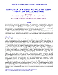 (Ims) Architecture