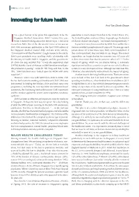 Innovating for Future Health