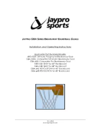 Installation and Operating Instructions