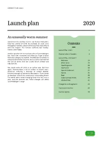 Launch Plan 2020
