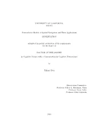 Neurorobotic Models of Spatial Navigation and Their Applications