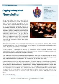 Newsletter 21St20th End Science of Term Fair 2 at 1.10Pm January 7Th Start of Term 3