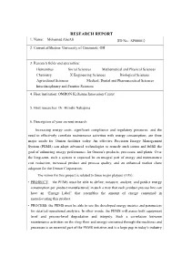 Report & Questionnaire