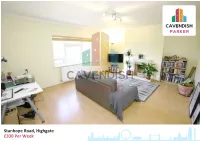Stanhope Road, Highgate £330 Per Week This LOVELY TOP FLOOR Apartment Is MOMENTS from HIGHGATE STATION and Is Part of a PRIVATE DEVELOPMENT Consisting of Eight Units