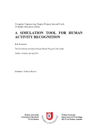 A Simulation Tool for Human Activity Recognition
