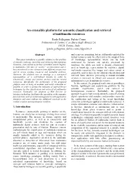 An Extensible Platform for Semantic Classification and Retrieval of Multimedia Resources